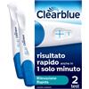 Clearblue Test di Gravidanza Rilevazione Rapida 2 Test