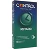Control Retard Preservativi Ergonomici in Lattice Naturale con effetto ritardante 6 Profilattici
