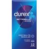 Durex Settebello Jeans Preservativi Forma Easy-On Regular 12 Pezzi