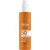Avène Eau Thermale Avene Spray Solare Invisibile SPF50 Protezione Alta per Pelle Sensibile 200 ml