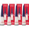 Herome Smalto Rinforzante Unghie Extra Forte 4x10ml (Nail Hardener Extra Strong)- Rinforzante Indurente Unghie Trasparente Professionale senza Formaldeide con Primi Risultati in 8 Giorni