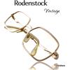 RODENSTOCK occhiali CORVETTO 1/20 12KT GOLD Plated"VERY RARE VINTAGE 50s"Germany