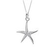 Silverly Collana in Argento Sterling 925 da 18 con Ciondolo a Stella Marina | Catena in Argento Massiccio | Regali per Nipoti e Ragazze Adolescenti | Collana Stella