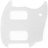 Musiclily Pro 9 Fori Battipenna per Chitarra Elettrica Squier Sonic Mustang HH, Trasparente