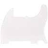 Musiclily Pro 8 Fori ESQ Battipenna Pickguard Trasparente | per Chitarra Elettrica Squier Sonic Esquire H