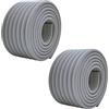 M2cbridge Copertura multifunzionale per bordi e angoli di sicurezza per bambini, per fai da te, 1,8 m (grigio (2 m x 2))