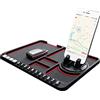 Keenso Tappetino per Telefono per Cruscotto Auto, Tappetino Antiscivolo per Auto Multifunzionale Supporto per Telefono per Parcheggio Temporaneo Numero di per Pannello