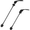 Vxiwscy Tappo Perno Ruota Bici, Sganci Rapidi Antifurto in Lega di Alluminio, Compatibili con MTB, Bici da Strada e Trekking, Facile Installazione, Sgancio Rapido per Mozzo Ruota Anteriore e (4pcs)