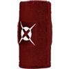 HEROE'S Polsino in Spugna Wirstband 12 cm (ROSSO)