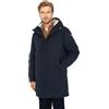 Schott NYC Eljin-Navy-l Parka, Blu, L Uomo