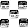 Maxell 5 x Maxell 371 - Batterie per orologio