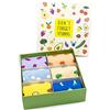 Caramella Graziosi calzini in confezione regalo per donne e ragazze, ottima idea occasioni speciali, di compleanno, Pasqua, EU 36-42, 6 paia colorati Verdure. Taglia unica