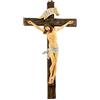 Inmaculada Romero IR Crocifisso Cristo figura 66 cm. immagine resina