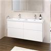 Villeroy & Boch Embrace mobile con lavabo doppio, 4 scomparti estraibili, 5A62D5RW+B90900VE, Embrace [Mobili da Bagno > Mobili con Doppio Lavabo]