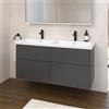 Villeroy & Boch Embrace mobile con lavabo doppio, 4 scomparti estraibili, 5A62D5RW+B90900VR, Embrace [Mobili da Bagno > Mobili con Doppio Lavabo]