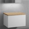 neoro n50 mobile La: 80 cm con 1 scomparto estraibile, BN0432WM+BN0402W1, n50 [Mobili da Bagno > Mobili Lavabo]