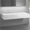 neoro n50 mobile La: 160 cm con 3 scomparti estraibili, BN0412WH+2#BN0410WH+BN0405WH, n50 [Mobili da Bagno > Mobili Lavabo]