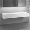 neoro n50 mobile La: 180 cm con 2 scomparti estraibili, BN0414WH+BN0411WH+BN0409WH, n50 [Mobili da Bagno > Mobili Lavabo]