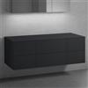 neoro n50 mobile con top La: 140,5 A: 48 P: 51,5 cm, 6 scomparti estraibili, BN0421BM+2#BN0420BM+BN0408BM, n50 [Mobili da Bagno > Mobili Lavabo]