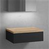 neoro n50 mobile La: 80 cm con 1 scomparto estraibile, BN0412BM+BN0402W1, n50 [Mobili da Bagno > Mobili Lavabo]