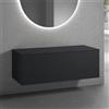 neoro n50 mobile La: 140 cm con 1 scomparto estraibile, BN0494BM+BN0408BM, n50 [Mobili da Bagno > Mobili Lavabo]