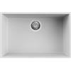 Elleci PRONTA CONSEGNA - SPEDIZIONE IMMEDIATA Elleci Quadra 120 SOTTOTOP LGQ12068BSO Lavello da Incasso 1 Vasca Sottotop 67 x 44 cm finitura Granitek Matt Bianco 68