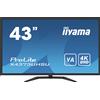 Iiyama Monitor Led 43'' Iiyama ProLite X4373UHSU-B1 4K UHD 3840x2160/3ms/G/Nero [X4373UHSU-B1]