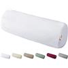 beties BasicSoft XL, fodera per cuscino cervicale, ca. 25 x 70 cm, 100% cotone, jersey di cotone, per schiena/gambe, per la conservazione della gravidanza, colore bianco puro