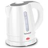 Techwood Bollitore Elettrico, 1 L, Colore Bianco e Grigio