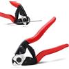 HOUSERAN Taglierina per Fune Metallica da 20cm, Tagliacavi per Bici,Tagliafil per Cavi, Tagliacavi Elettrici Biciclette, Decking, Ringhiere, Cavi per Freni Bici, Fai da Te