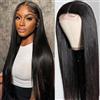 AIQI HAIR Parrucche Capelli Veri Parrucca Liscia Dei Capelli Umani 4x4 Straight Human Hair Wig Lace Front Parrucca Donna Umani Pre Plucked Free Part Unprocessed 12 Inch