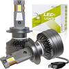 AGLINT H7 LED Lampadine CANBUS 110W 500% Brillante 12V Kit Lampadina Conversione Sostituzione per Auto H7 LED Alogena Abbaglianti e Anabbaglianti Lampadina per Esterni 6500K Bianco 2X