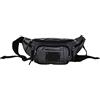Avirex Marsupio in Eco Pelle, Marsupio Uomo Impermeabile con Tasche a Zip in stile vintage, Collezione Buffalo BFL18 (Grigio)