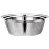 Wdfnexalai Scolapasta in acciaio inox, colino colino in acciaio inox, 30 cm