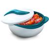 Pinnacle - Casseruola isolata con coperchio da 2,6 qt. Scaldavivande termica, ottima ciotola termica per zuppa/insalata, contenitore per alimenti caldi in acciaio inox, set regalo per mamme, vacanze