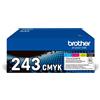 Brother TN-243CMYK cartuccia toner 1 pz Originale Nero, Ciano, Magenta, Giallo - TN-243CMYK - Consumabili>Cartucce toner