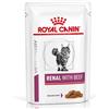 Royal Canin Renal Feline Umido al Manzo : Formato - 85gr.