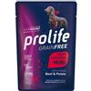 Prolife Grain Free Mini Umido (Manzo e Patate) : Formato - 100gr.