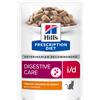Hill's Prescription Diet i/d feline bocconcini al pollo : Formato - 85gr.