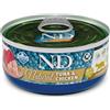 Farmina N&D Natural (tonno e pollo) : Formato - 70gr.