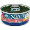 Farmina N&D Natural (tonno e salmone) : Formato - 70gr.