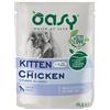 Oasy Bocconcini Kitten con pollo : Formato - 85gr.