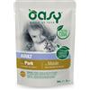 Oasy Bocconcini Adult con maiale : Formato - 85gr.