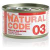 Natural Code 03 (pollo e salmone) : Formato - 85gr.