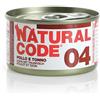 Natural Code 04 (pollo e tonno) : Formato - 85gr.
