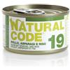 Natural Code 19 (pollo asparagi e riso) : Formato - 85gr.