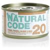 Natural Code 20 (tonno fagioli e alghe) : Formato - 85gr.
