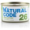 Natural Code 26 in jelly (tonno e tacchino) : Formato - 85gr.