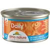 Almo Nature Daily mousse per gatti al tonno e pesce bianco : Formato - 85gr.
