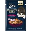 Purina Felix Sfilaccetti rustici (anatra) : Formato - 80gr.